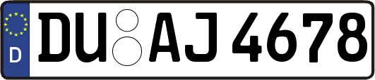 DU-AJ4678