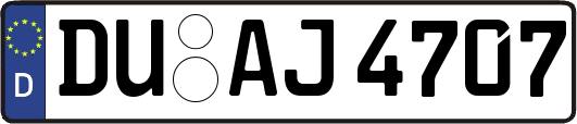 DU-AJ4707