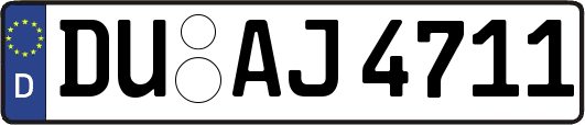 DU-AJ4711