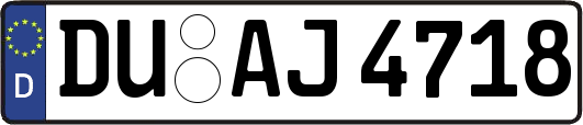 DU-AJ4718