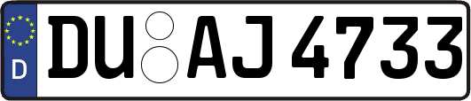 DU-AJ4733
