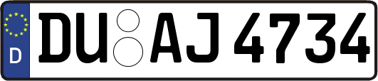 DU-AJ4734