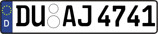 DU-AJ4741