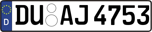 DU-AJ4753