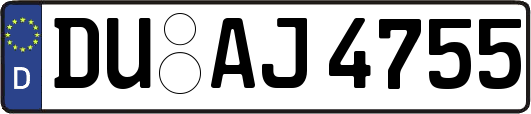 DU-AJ4755