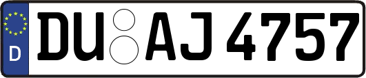 DU-AJ4757
