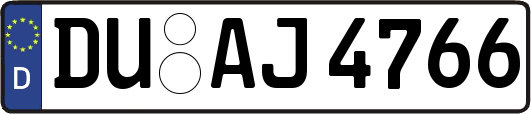 DU-AJ4766