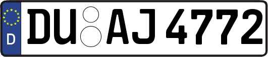 DU-AJ4772