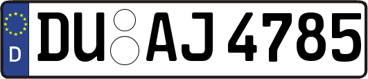 DU-AJ4785
