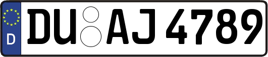 DU-AJ4789
