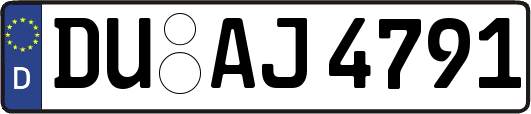 DU-AJ4791