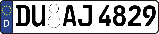 DU-AJ4829
