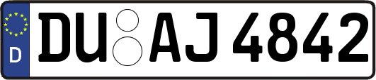DU-AJ4842
