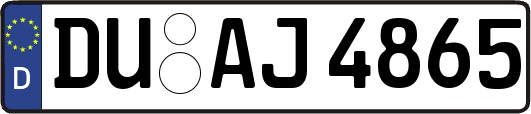DU-AJ4865