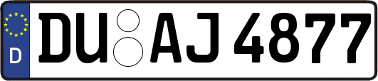 DU-AJ4877