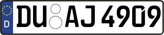 DU-AJ4909