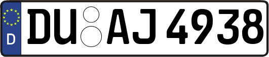 DU-AJ4938