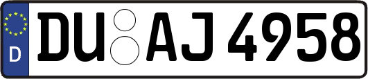 DU-AJ4958