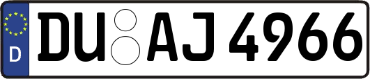 DU-AJ4966