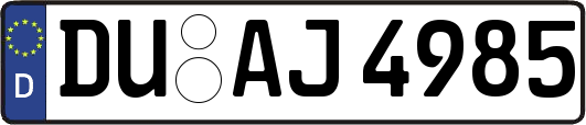 DU-AJ4985