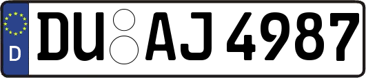 DU-AJ4987