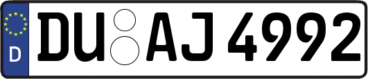 DU-AJ4992