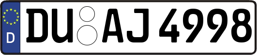 DU-AJ4998