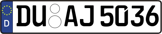 DU-AJ5036
