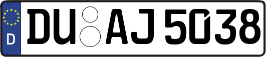 DU-AJ5038