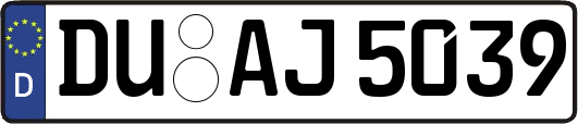 DU-AJ5039