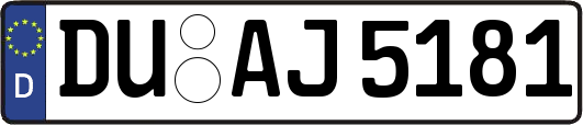 DU-AJ5181