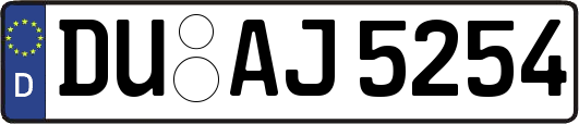 DU-AJ5254