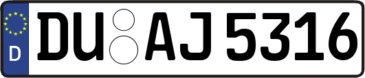DU-AJ5316