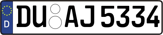 DU-AJ5334