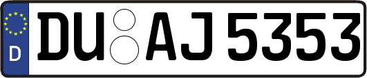 DU-AJ5353