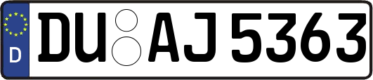 DU-AJ5363