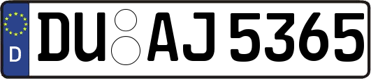 DU-AJ5365