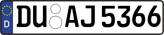DU-AJ5366