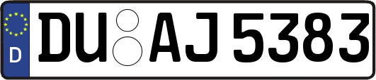 DU-AJ5383