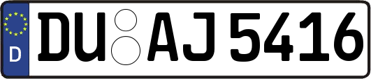 DU-AJ5416