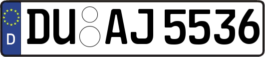 DU-AJ5536