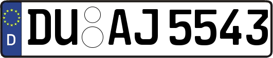 DU-AJ5543