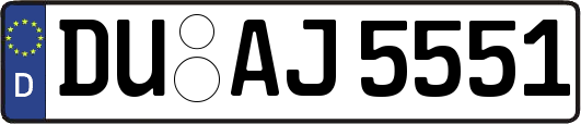DU-AJ5551