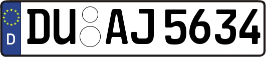 DU-AJ5634