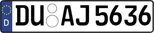 DU-AJ5636