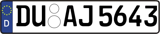 DU-AJ5643