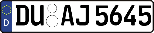 DU-AJ5645