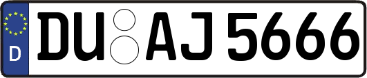 DU-AJ5666