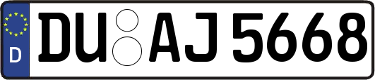 DU-AJ5668