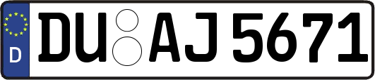 DU-AJ5671